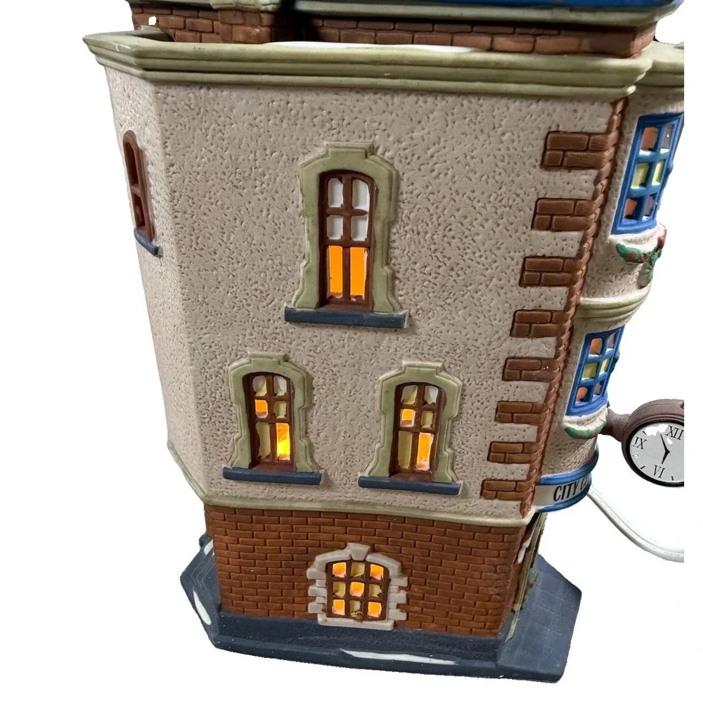 Dept 56 #5531-0 City Clockworks Christmas In The City Heritage Village 92'